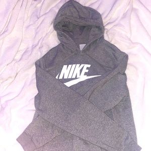 cute light grey nike hoodie
